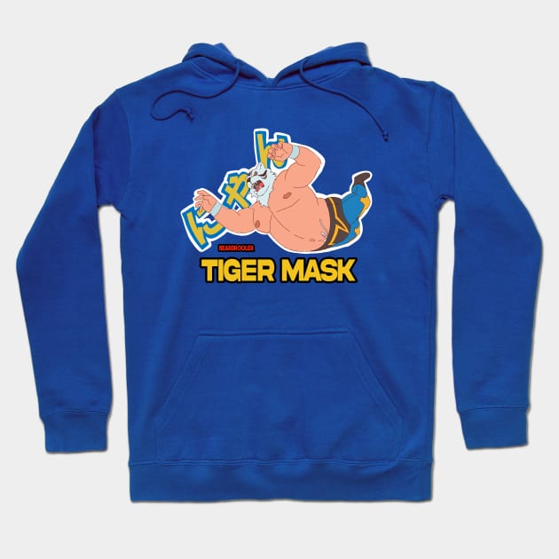 Tiger Mask Wrestling Hoodie by ghury13